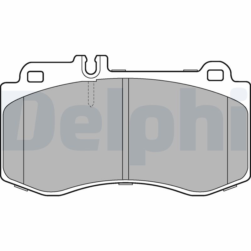Set placute frana DELPHI LP2304