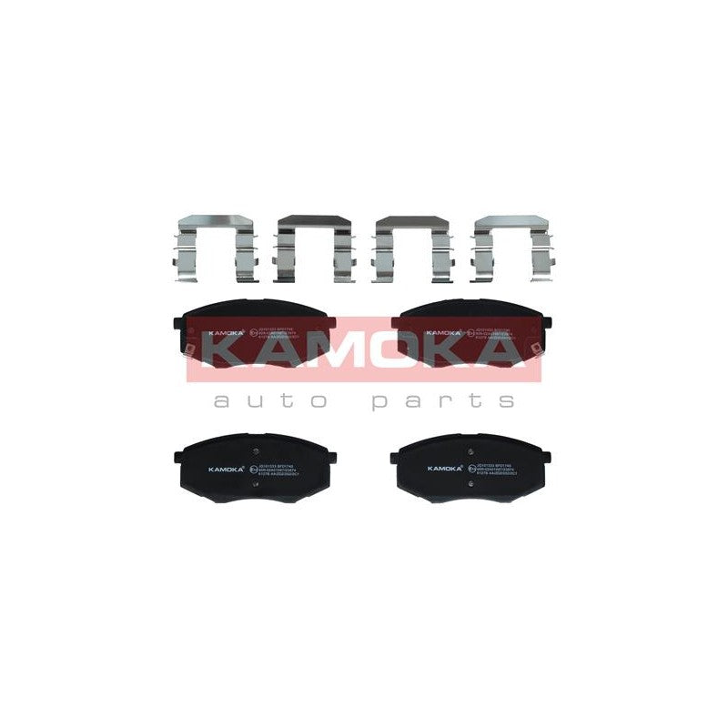 Set placute frana KAMOKA JQ101333