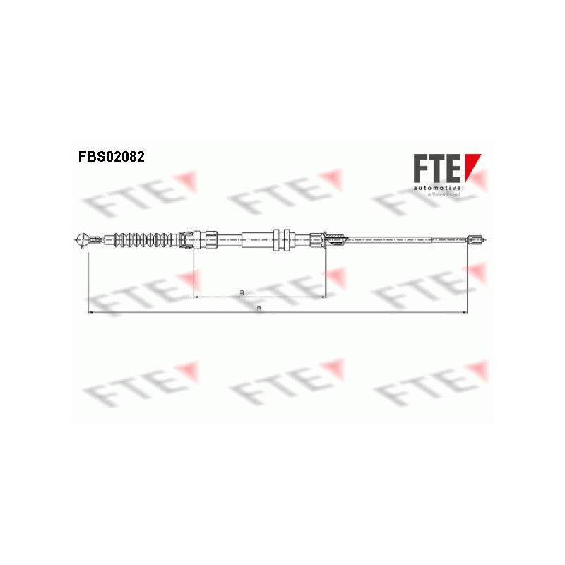 Cablu frana de mana FTE 9250082