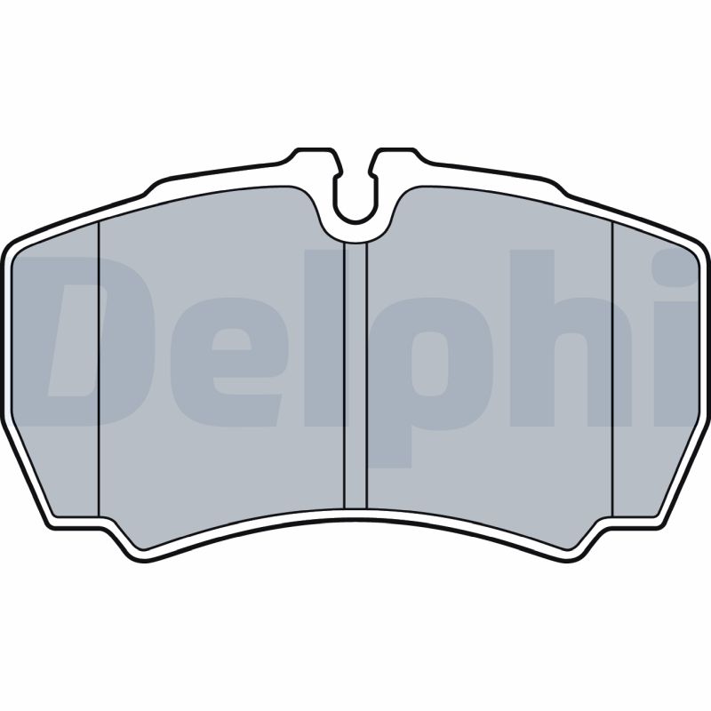 Set placute frana DELPHI LP3573