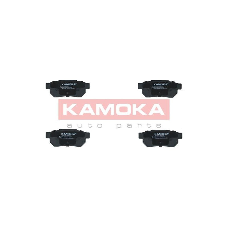 Set placute frana KAMOKA JQ101944