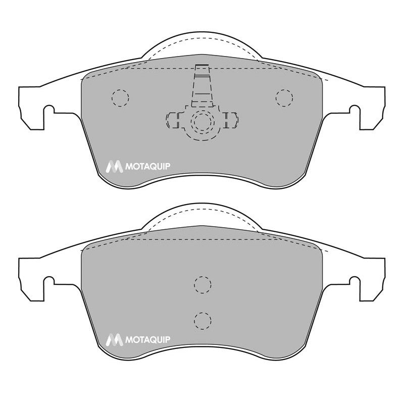 Set placute frana MOTAQUIP LVXL639