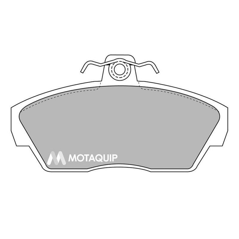 Set placute frana MOTAQUIP LVXL256