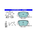 Set placute frana ATE 13.0470-5521.2