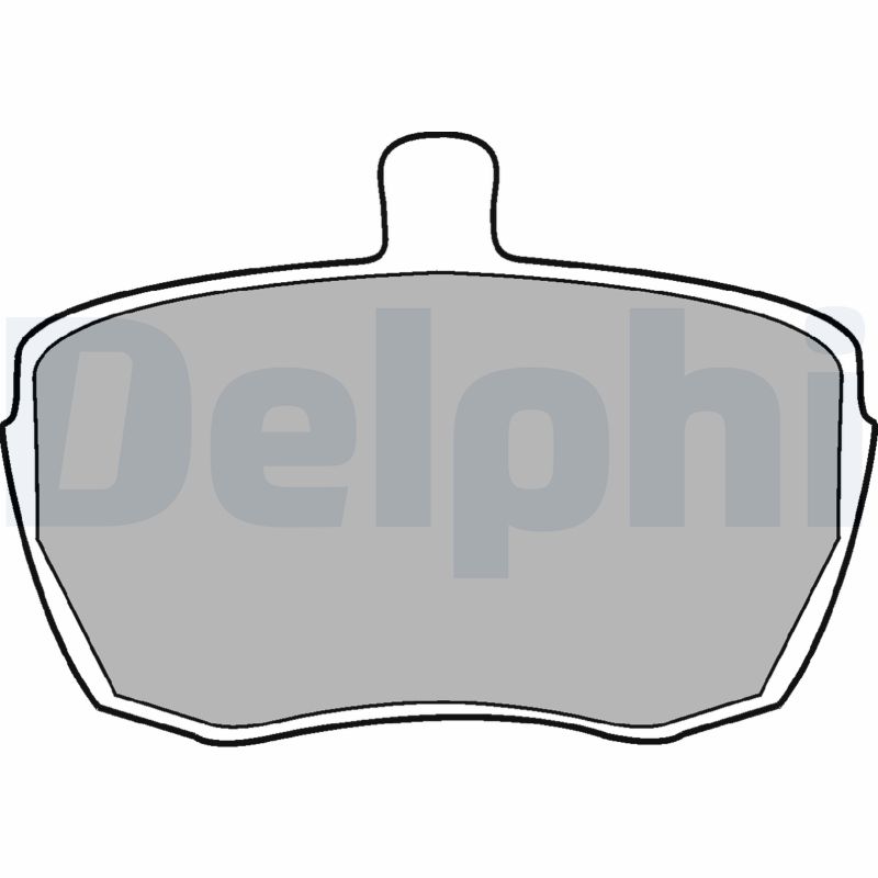 Set placute frana DELPHI LP41