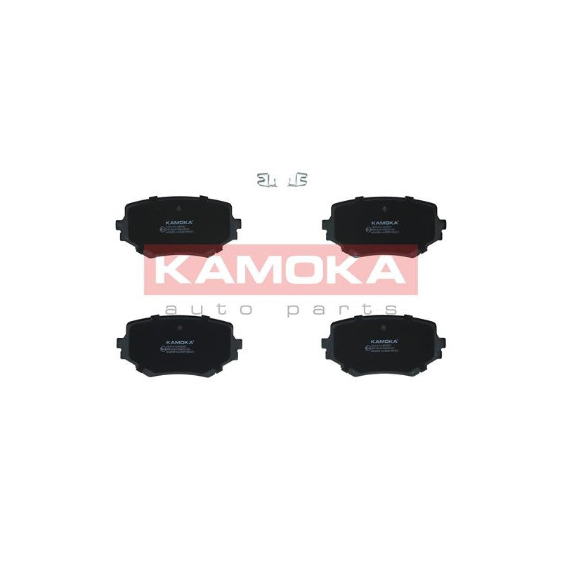 Set placute frana KAMOKA JQ101313