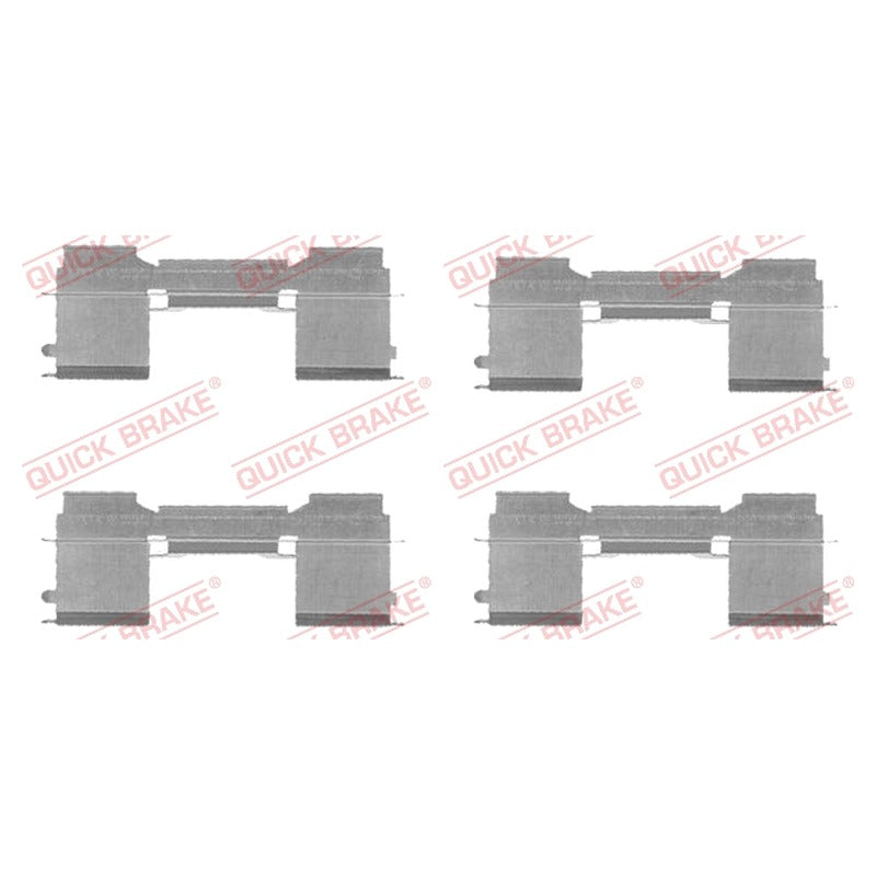 Kit accesorii placute frana QUICK BRAKE 109-1729
