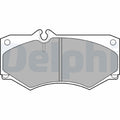 Set placute frana de mana DELPHI LP468