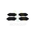 Set placute frana MOTAQUIP LVXL1770