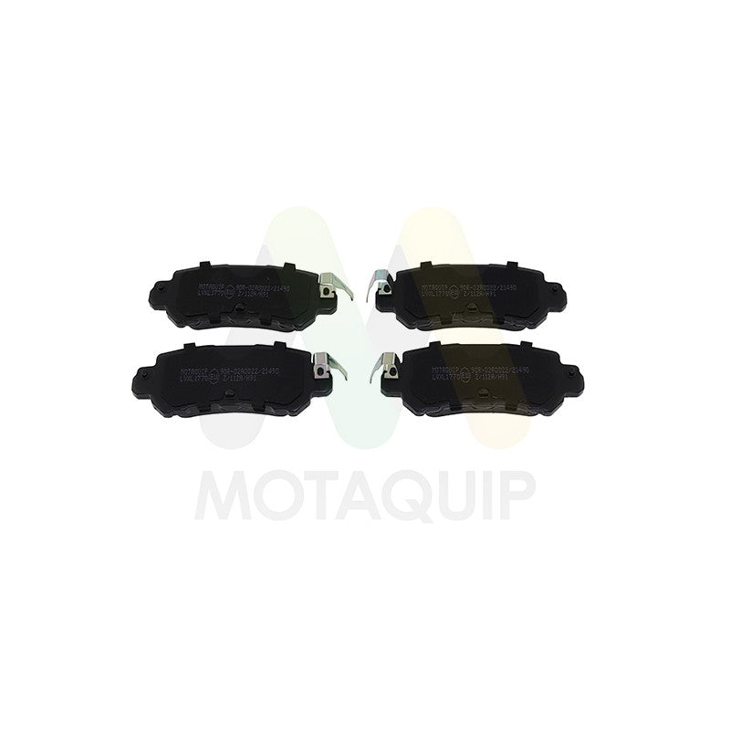 Set placute frana MOTAQUIP LVXL1770