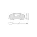 Set placute frana MOTAQUIP LVXL1318