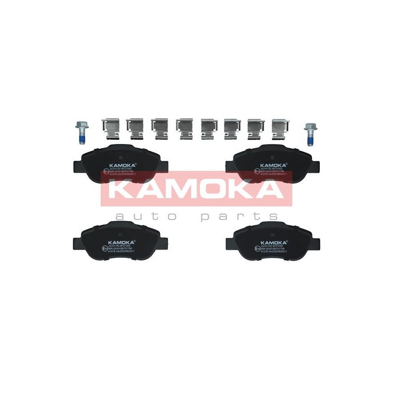 Set placute frana KAMOKA JQ101152