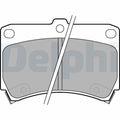 Set placute frana DELPHI LP743