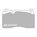 Set placute frana MOTAQUIP LVXL1445