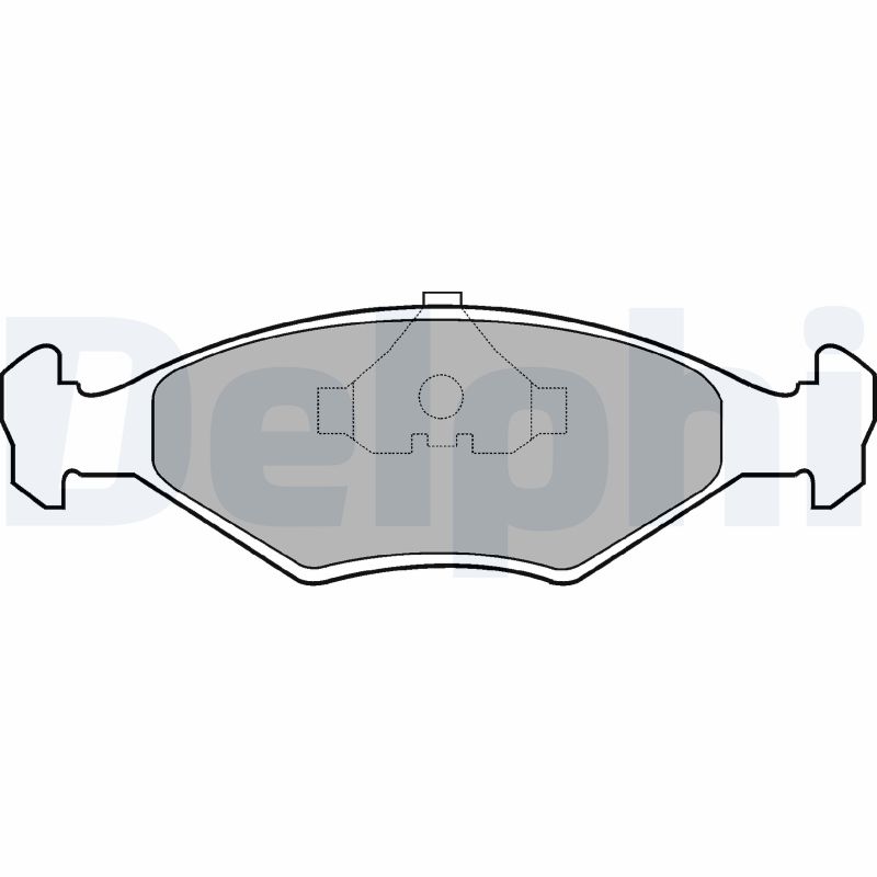 Set placute frana DELPHI LP677
