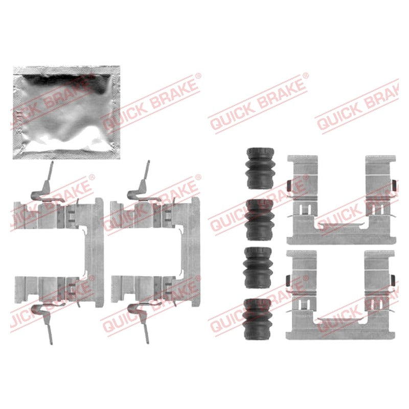 Kit accesorii placute frana QUICK BRAKE 109-1853