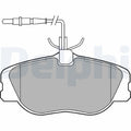 Set placute frana DELPHI LP909