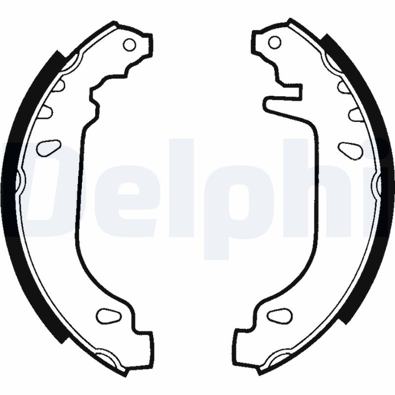 Set saboti frana DELPHI LS1404