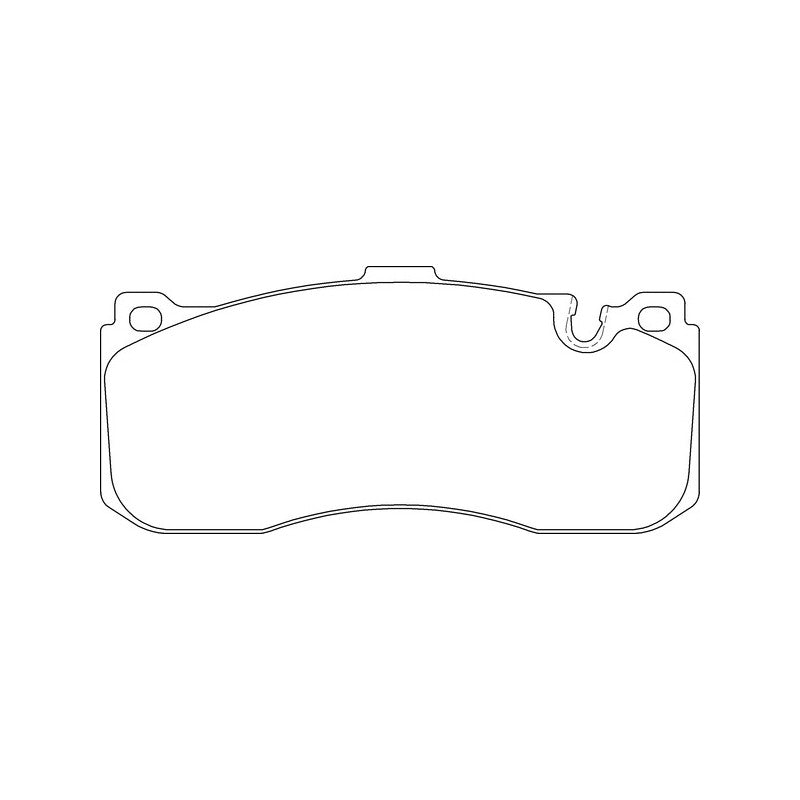 Set placute frana MOTAQUIP LVXL1633
