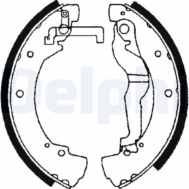 Set saboti frana de mana DELPHI LS1656
