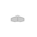 Set placute frana MTR 12135656