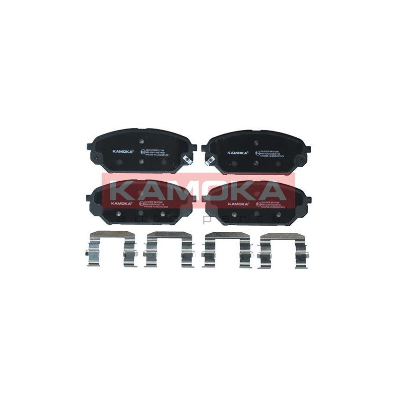 Set placute frana KAMOKA JQ101076