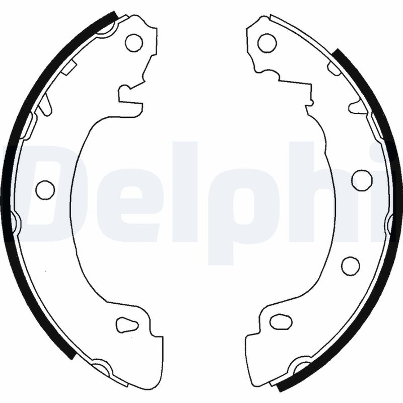 Set saboti frana de mana DELPHI LS1724