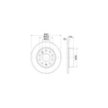 Disc frana MTR 12108523