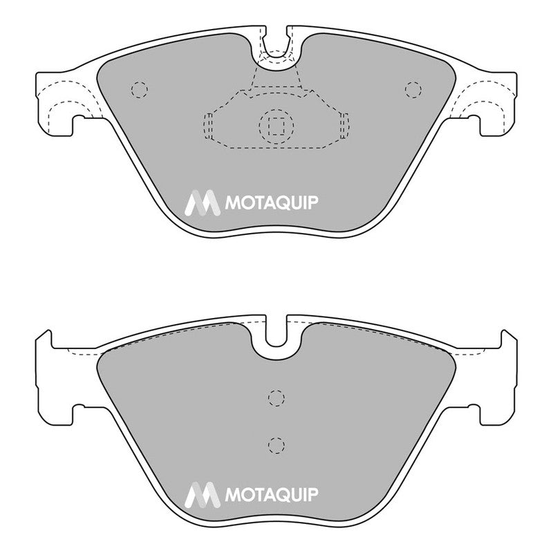 Set placute frana MOTAQUIP LVXL1716