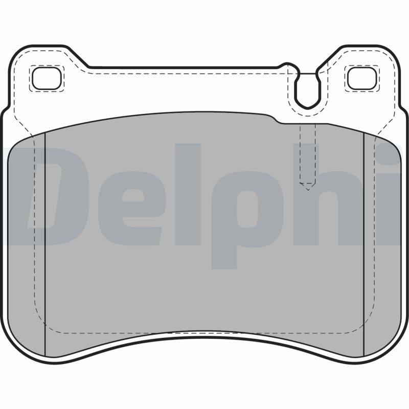 Set placute frana DELPHI LP1979