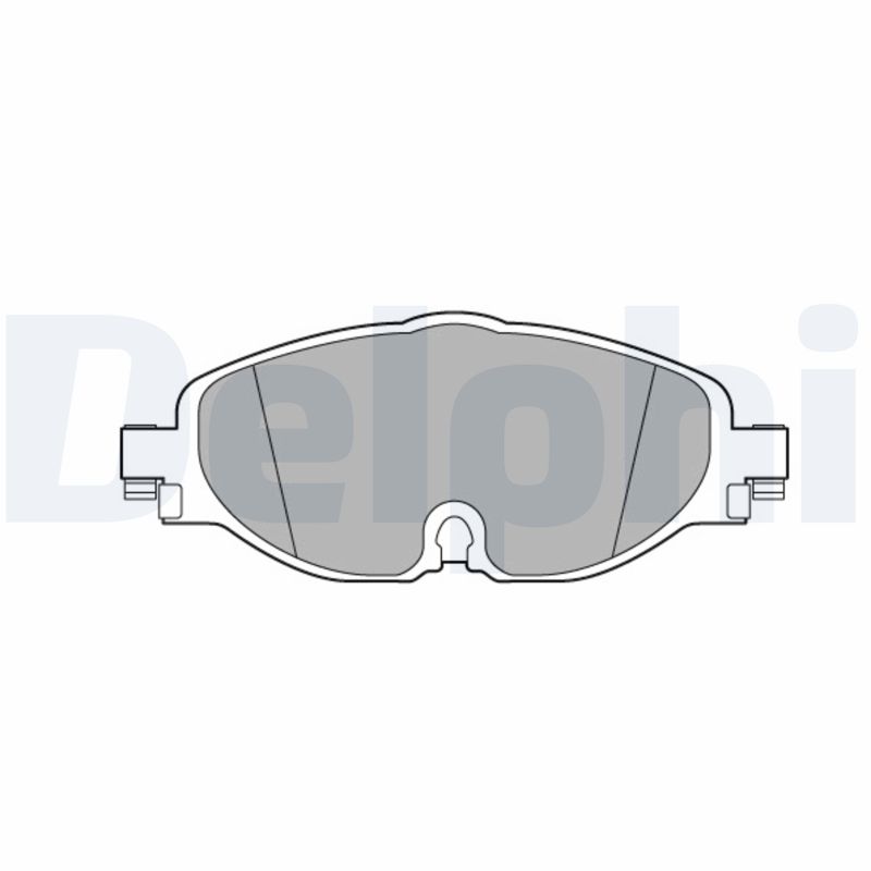 Set placute frana DELPHI LP3584