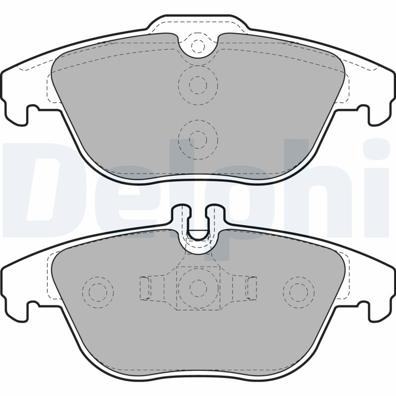 Set placute frana DELPHI LP2029