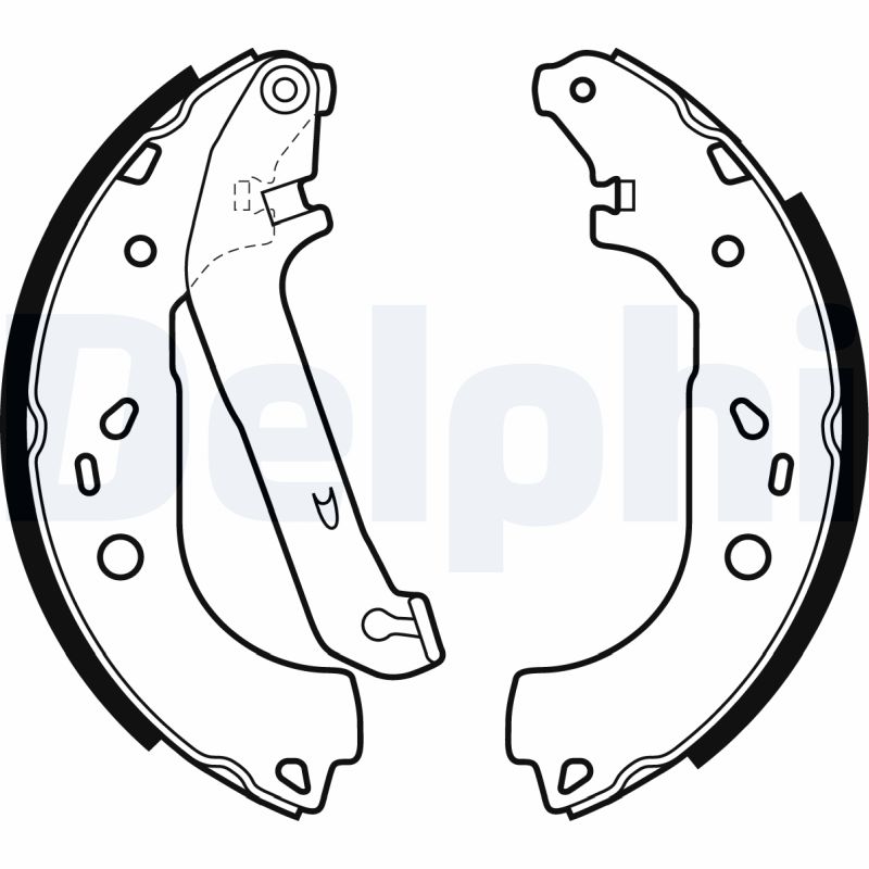 Set saboti frana de mana DELPHI LS1983