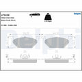 Set placute frana DELPHI LP1436