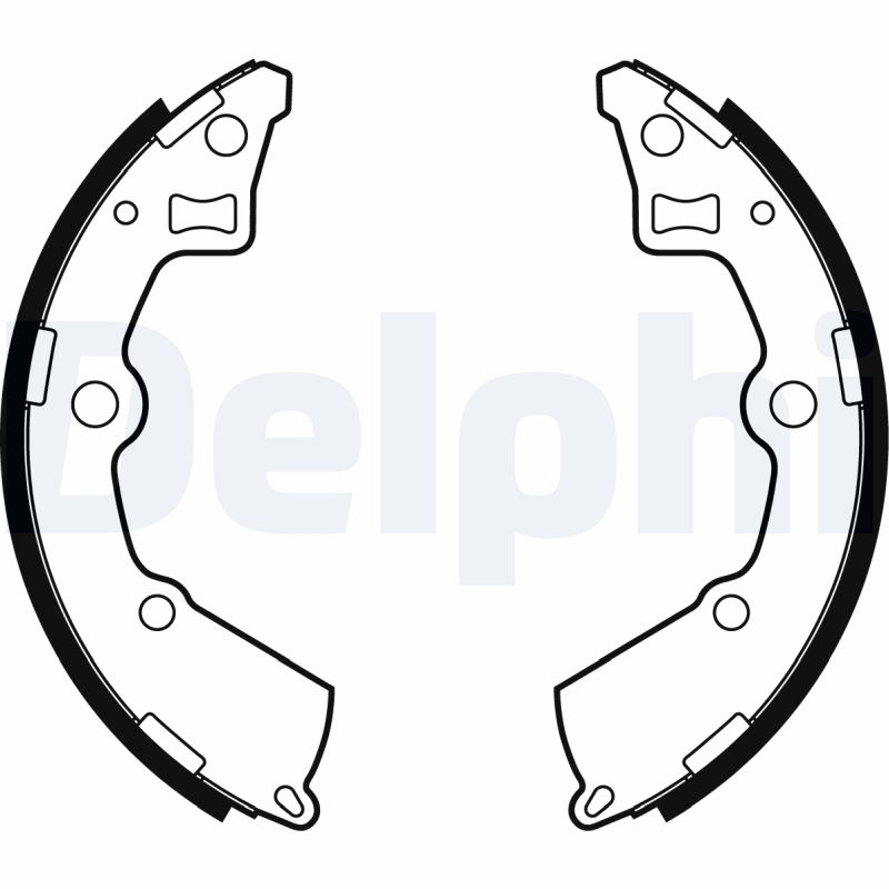 Set saboti frana DELPHI LS2005