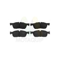 Set placute frana MOTAQUIP LVXL1982