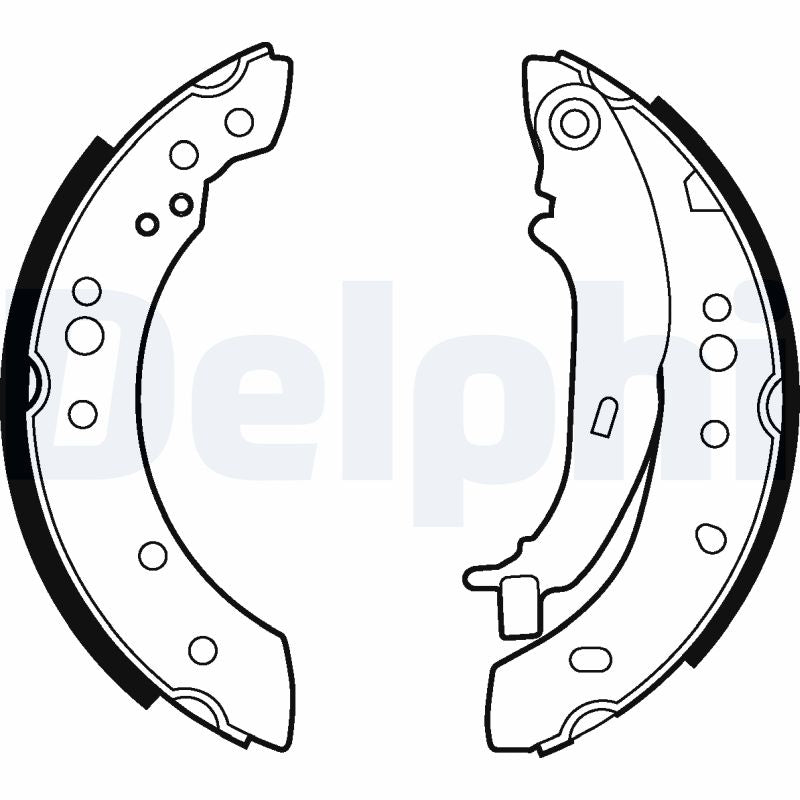 Set saboti frana DELPHI LS2013