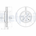Disc frana DELPHI BG3569