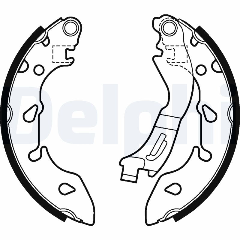 Set saboti frana DELPHI LS2047