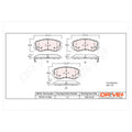 Set placute frana Dr!ve+ DP1010.10.0063