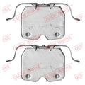 Kit accesorii placute frana QUICK BRAKE 109-1759