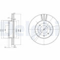 Disc frana DELPHI BG2567