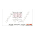 Set placute frana Dr!ve+ DP1010.10.0930