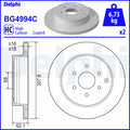 Disc frana DELPHI BG4994C