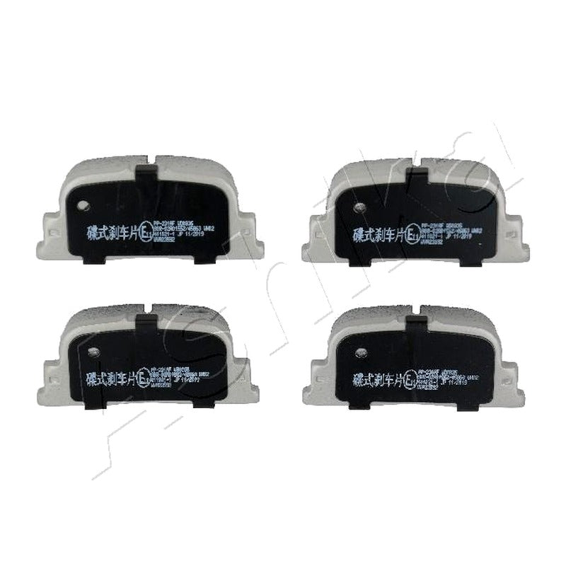 Set placute frana Ashika 51-02-231
