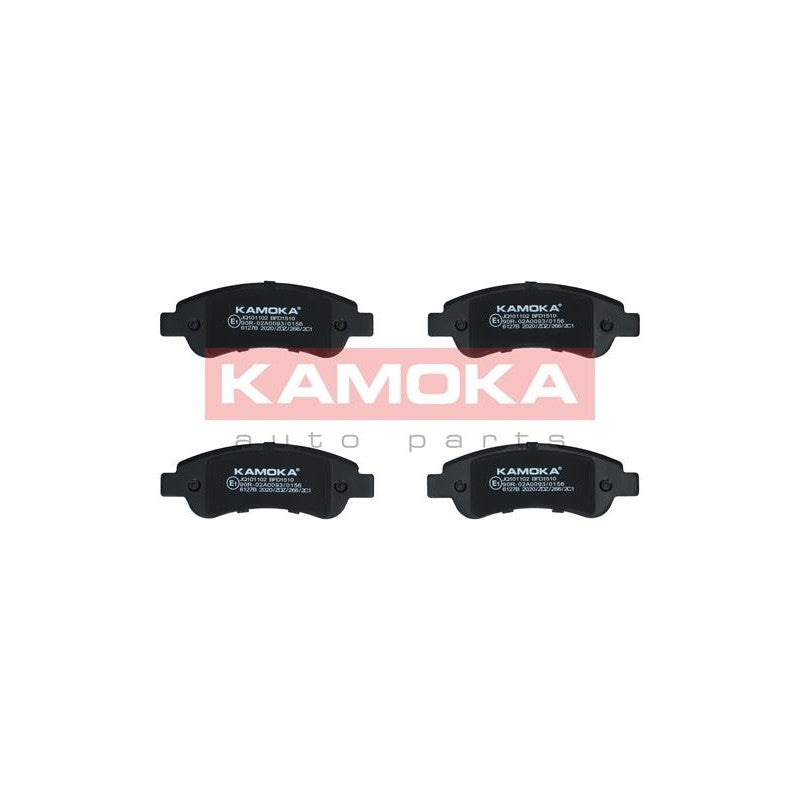 Set placute frana KAMOKA JQ101102
