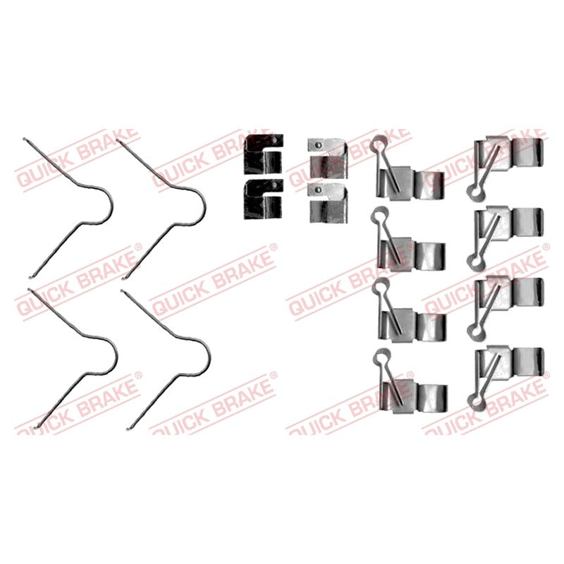 Kit accesorii placute frana QUICK BRAKE 109-1895