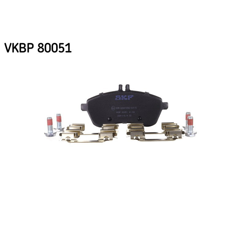 Set placute frana SKF VKBP 80051