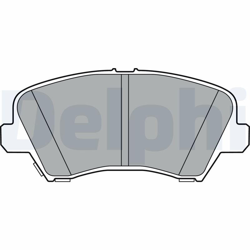Set placute frana DELPHI LP3361