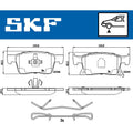 Set placute frana SKF VKBP 80409 A